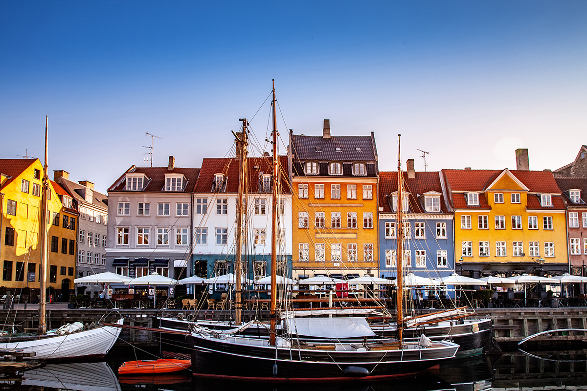 Copenhagen Nyhavn Denmark - Iconic colorful houses and historic harbor