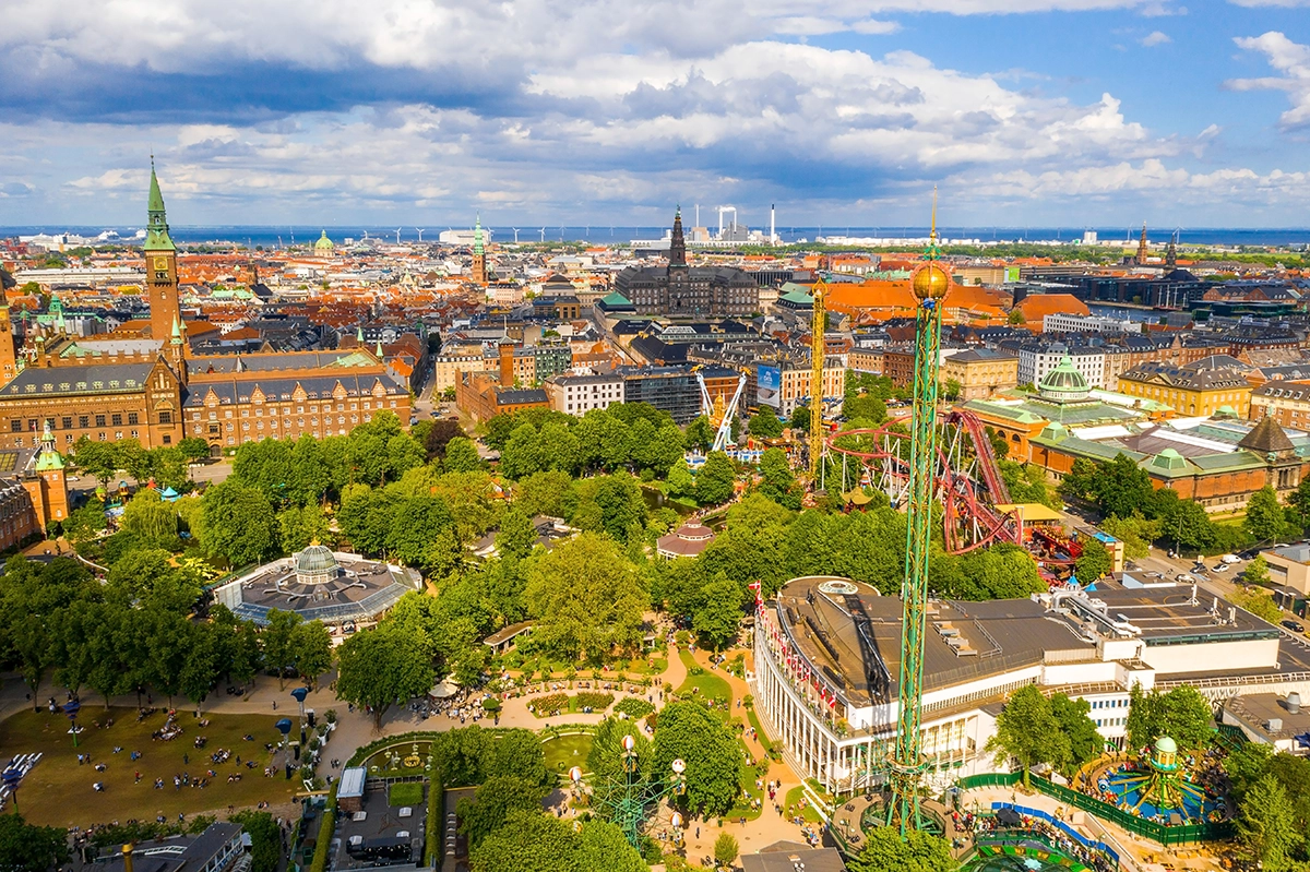 Copenhagen Tivoli Denmark - Historic amusement park and gardens