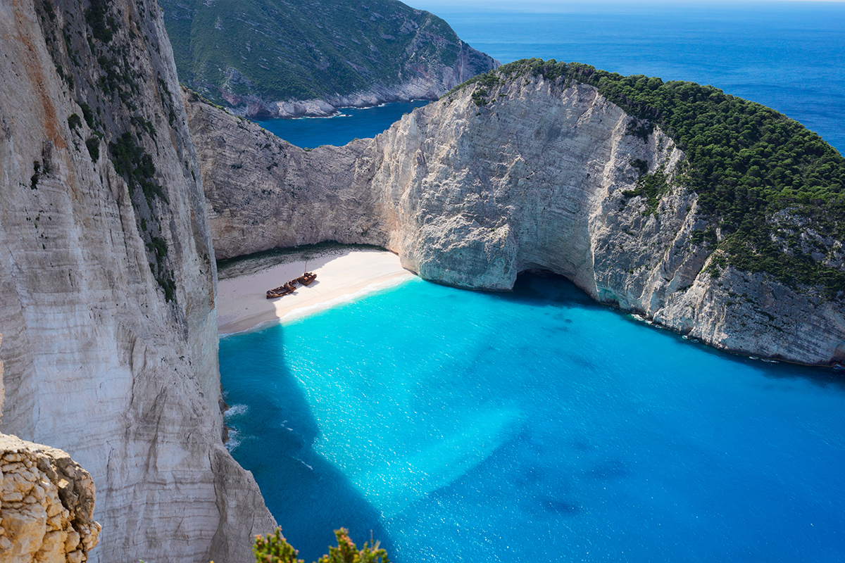 Zakynthos Greece - Crystal clear waters and dramatic coastline