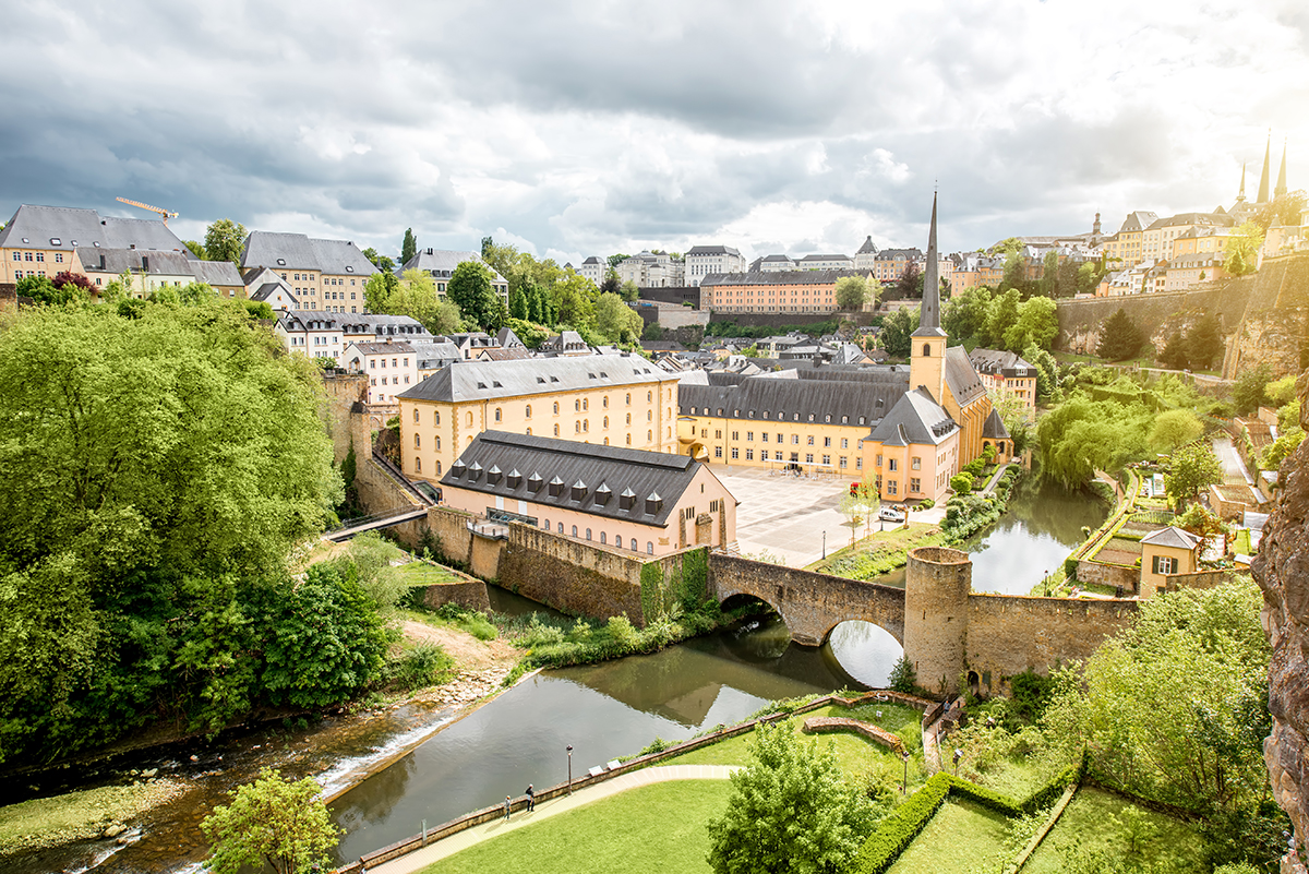 Luxembourg Old Town - Medieval architecture and historic fortifications
