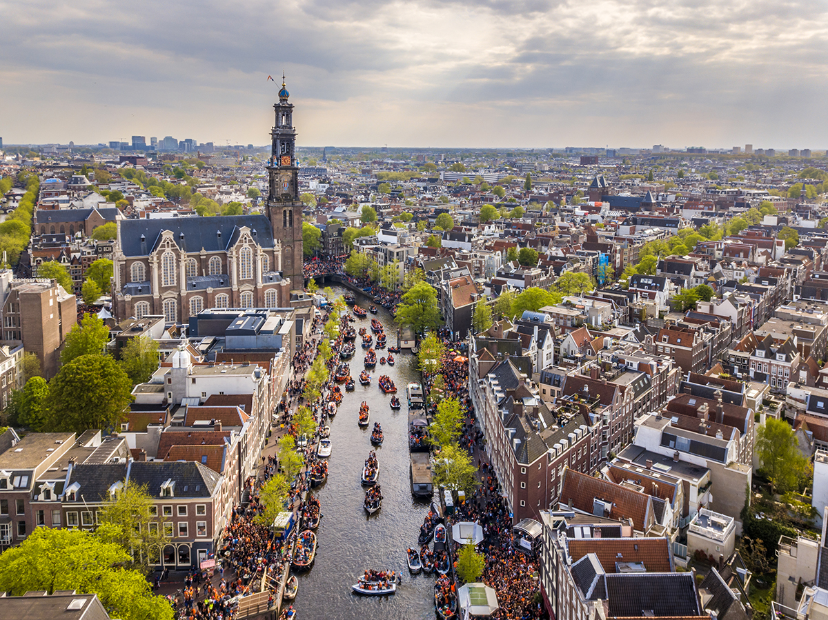 Amsterdam Netherlands - Iconic canals, historic architecture and vibrant city life